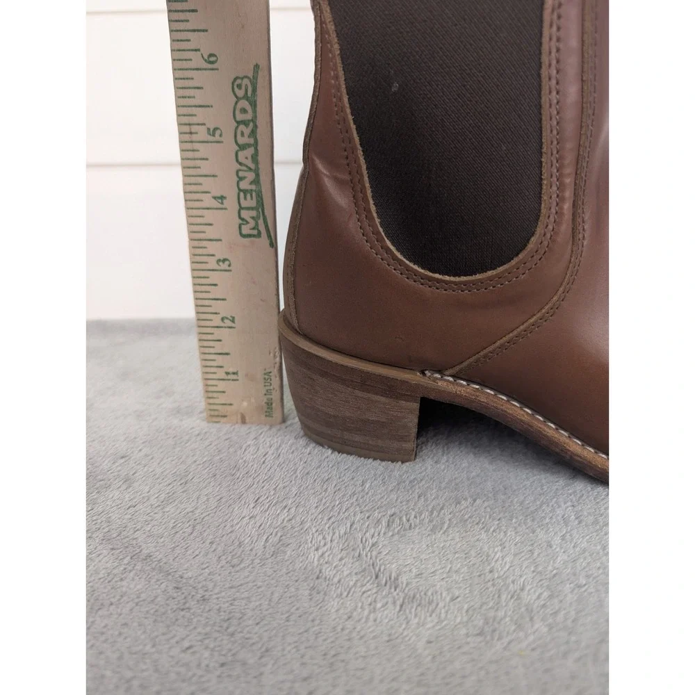 RED WING‎ Heritage Ankle Boots Women 8 B Harriet Chelsea Brown Leather 3390 Heel